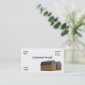 schuur visitekaartje (Staand voorkant)