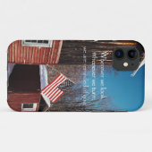 Schuur Vlag Patriottische Herinneringen Overal Case-Mate iPhone Case (Achterkant (horizontaal))