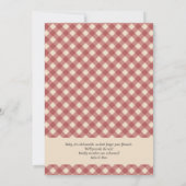 Schuur Windmolen Herfst Oogst Party Thanksgiving Kaart (Achterkant)