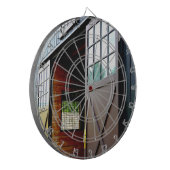 Schuurdeur Perspectief Dartbord (Voorkant Links)