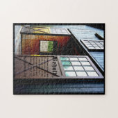 Schuurdeur Perspectief, Openbaring 3:8 Legpuzzel (Horizontaal)
