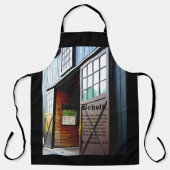 Schuurdeur Perspectief, Openbaring 3:8 Schort (Voorkant)