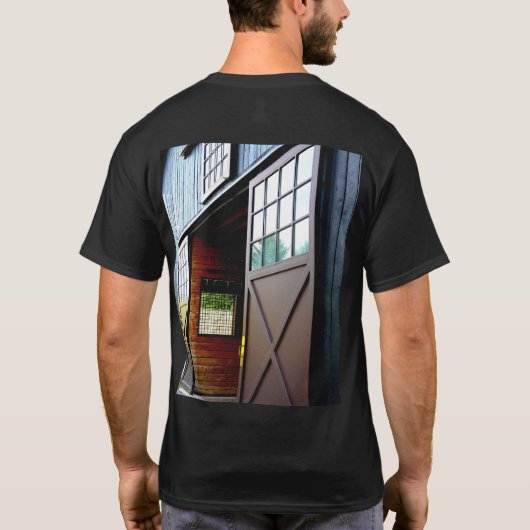 Schuurdeur perspectief t-shirt (Achterkant)