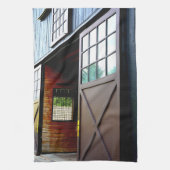 Schuurdeur perspectief theedoek (Verticaal)