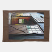 Schuurdeur perspectief theedoek (Horizontaal)