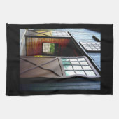 Schuurdeur perspectief theedoek (Horizontaal)