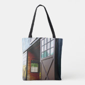 Schuurdeur perspectief tote bag (Achterkant)