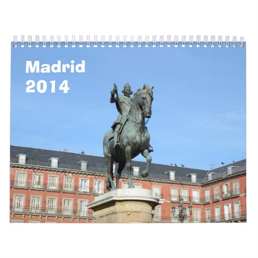 Schuurkalender Madrid 2014 Kalender (Hoes)