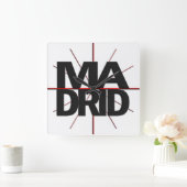 Schuurkast Madrid Timezone Vierkante Klok (Huis)