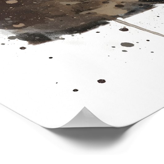 Schuurkat Poster (Hoek)