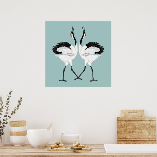 Schuurkranen Poster (Keuken)