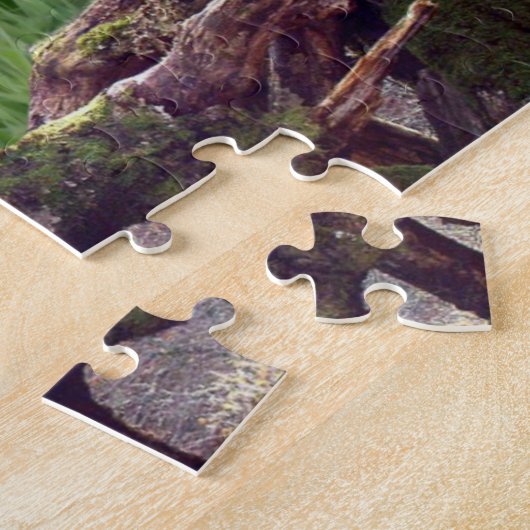 Schuurmiddel door gestorven bomen Wild Oversize Legpuzzel (Zijkant)