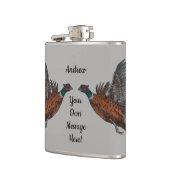 Schuurmiddel in de Flight Hip-fles Heupfles (Links)