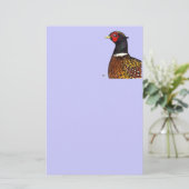 Schuurmiddel: ringhalskop briefpapier (Staand voorkant)