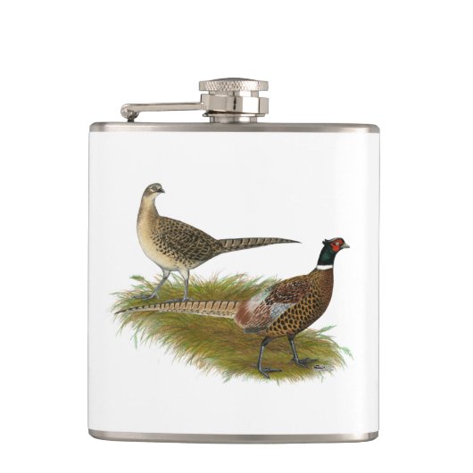 Schuurmiddel: Ringnek Pair Heupfles (Voorkant)