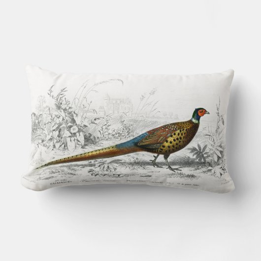 Schuurmiddel voor Kerstmis - Ring Necked Pheasant  Kussen (Voorkant)