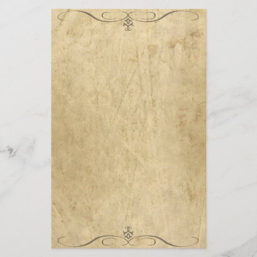 schuurpapier met decoratieve elementen briefpapier (Voorkant)