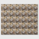 Schuurpatroon Cadeaupapier (Vlak)