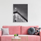 Schuurpiek Tegen de Lucht Canvas Afdruk (Insitu (Woonkamer))