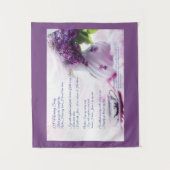 Schuurplaat, gedicht, wandophanging, afbeeldingen, wandkleed (Voorkant)