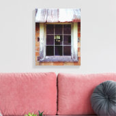 Schuurraam rustieke kunst print op gewikkeld canva (Insitu (Woonkamer))