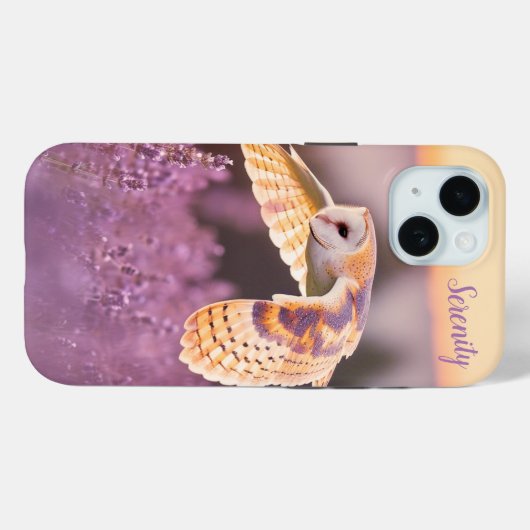 Schuuruil bij zonsopgang Case-Mate iPhone case (Achterkant (horizontaal))