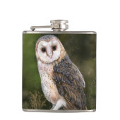 Schuuruil kolf heupfles (Voorkant)