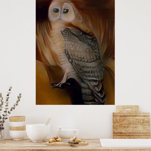 Schuuruil 🦉 poster (Keuken)