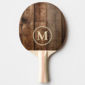 Schuurvloerplanken Monogram Tafeltennisbatje (Voorkant)