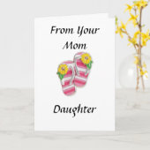 SCHUWER VAN MOM BIJ AFSTUDEREN KAART (Gele Bloem)