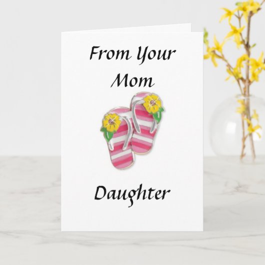 SCHUWER VAN MOM BIJ AFSTUDEREN KAART (Gele Bloem)