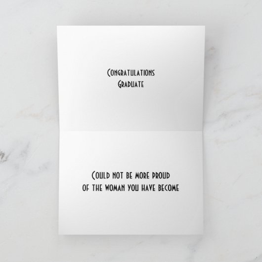 SCHUWTER ALS U MET UW TOEKOMST WORDT GECONSTATEERD KAART (Binnen)