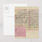 Schuyler en Leigh, Nebraska Briefkaart (Voorkant / Achterkant)