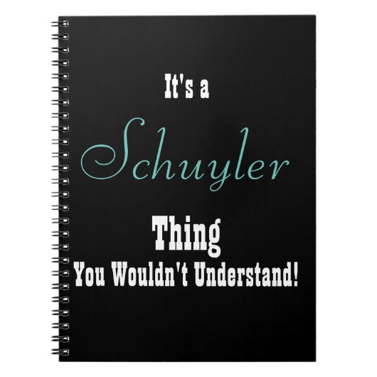 Schuyler Sisters Journal Notitieboek (Voorkant)