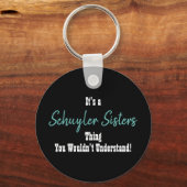 Schuyler Sisters Sleutelhanger (Voorkant)