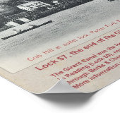 Schuylkill Canal Lock 57 Parker Ford PA Poster (Hoek)