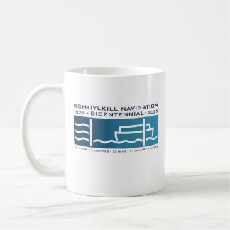 Schuylkill Navigation Company Bicentennial Logo Koffiemok