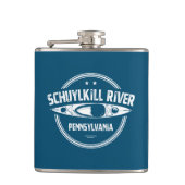 Schuylkill River, Pennsylvania Heupfles (Voorkant)