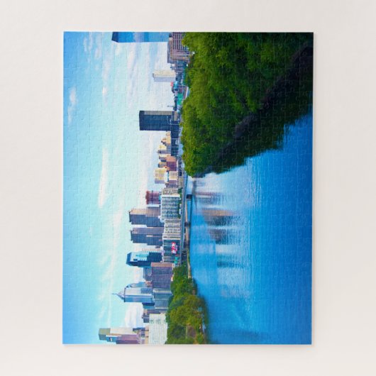 Schuylkill River Philadelphia. Legpuzzel (Verticaal)