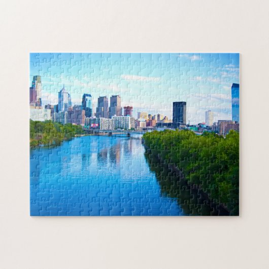Schuylkill River Philadelphia. Legpuzzel (Horizontaal)