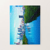 Schuylkill River Philadelphia. Legpuzzel (Verticaal)