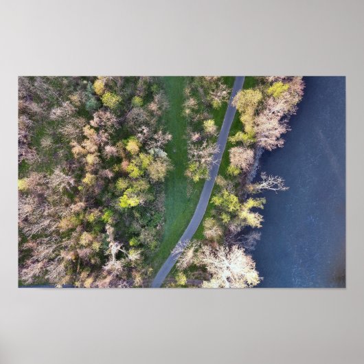 Schuylkill River Trail Oaks PA Poster (Voorkant)