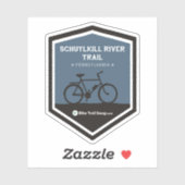 Schuylkill River Trail Sticker (Vel)