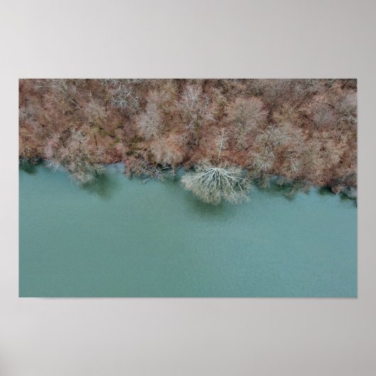 Schuylkill River Trees Sanatoga Poster (Voorkant)