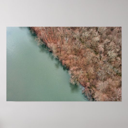 Schuylkill River Trees Sanatoga Poster (Voorkant)