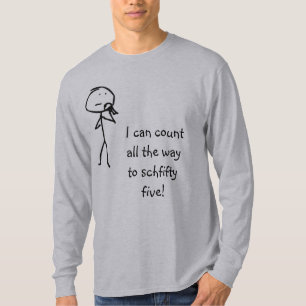 Schvijftig-Vijf T-shirt met lange sleeve