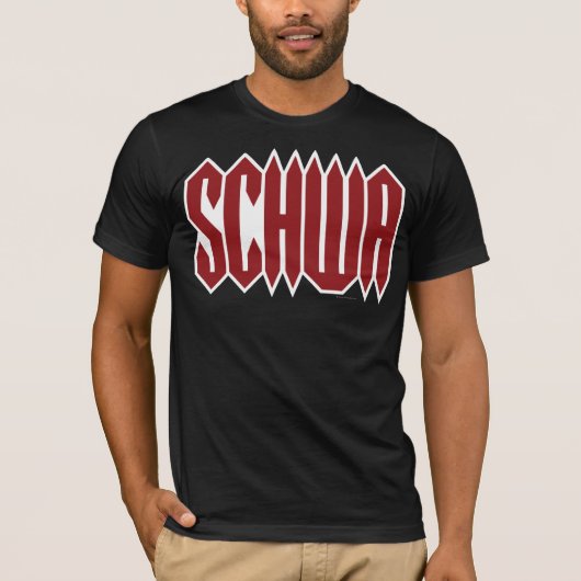 Schwa T-shirt (Voorkant)