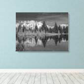 Schwabacher Landing Canvas Afdruk (Insitu (Houten vloer))
