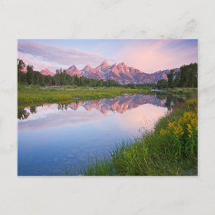 Schwabacher Landing Sunrise Briefkaart
