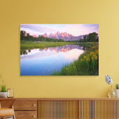 Schwabacher Landing Sunrise Canvas Afdruk (Insitu (Woonkamer))